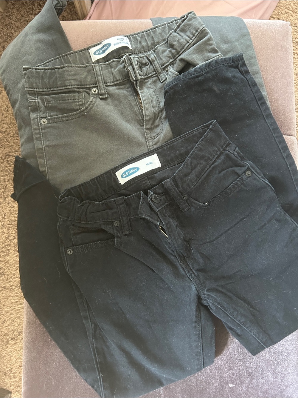 Old Navy Kids Jeans in Black and Olive